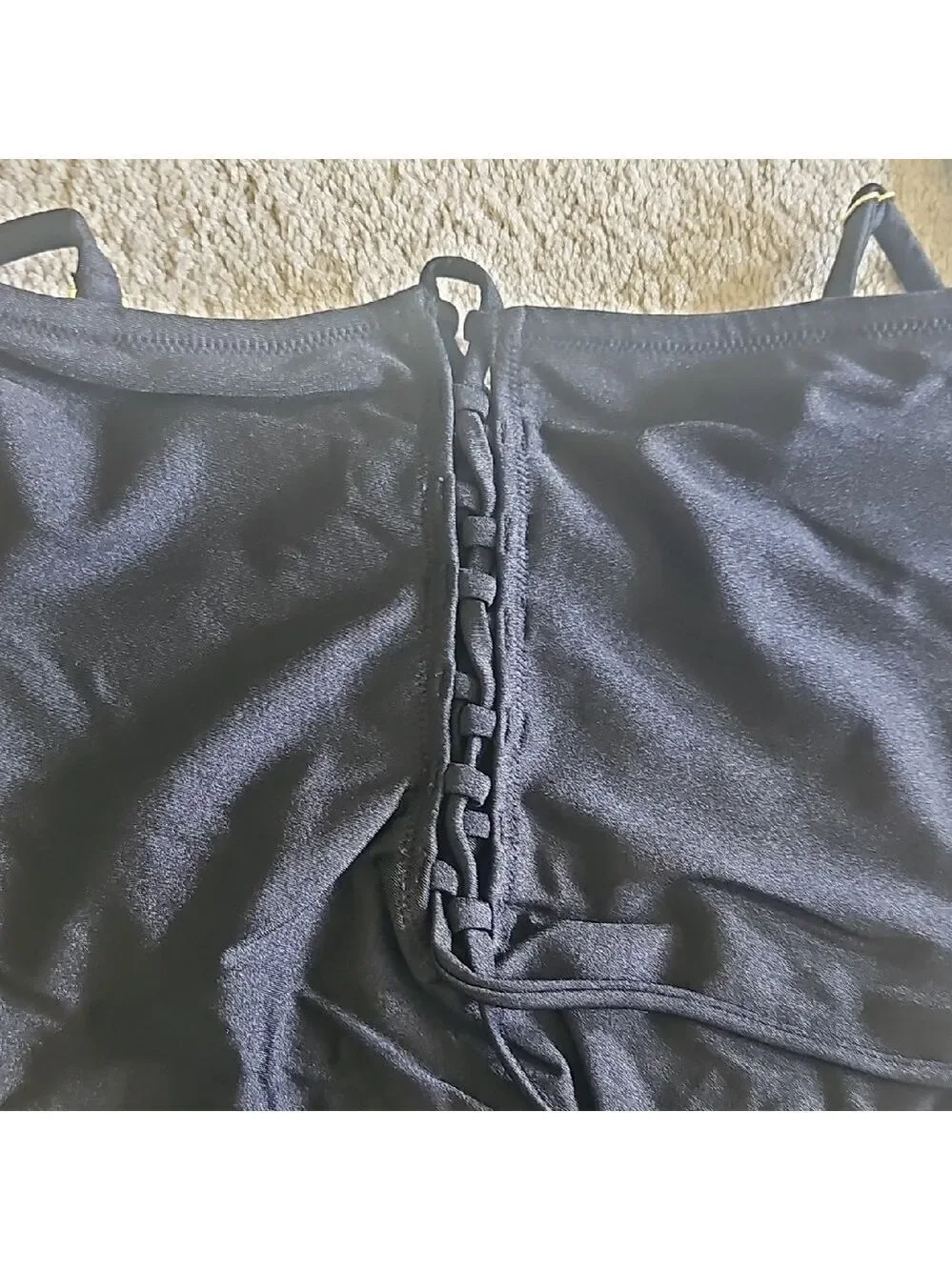 Black Women's One Piece Swimsuit